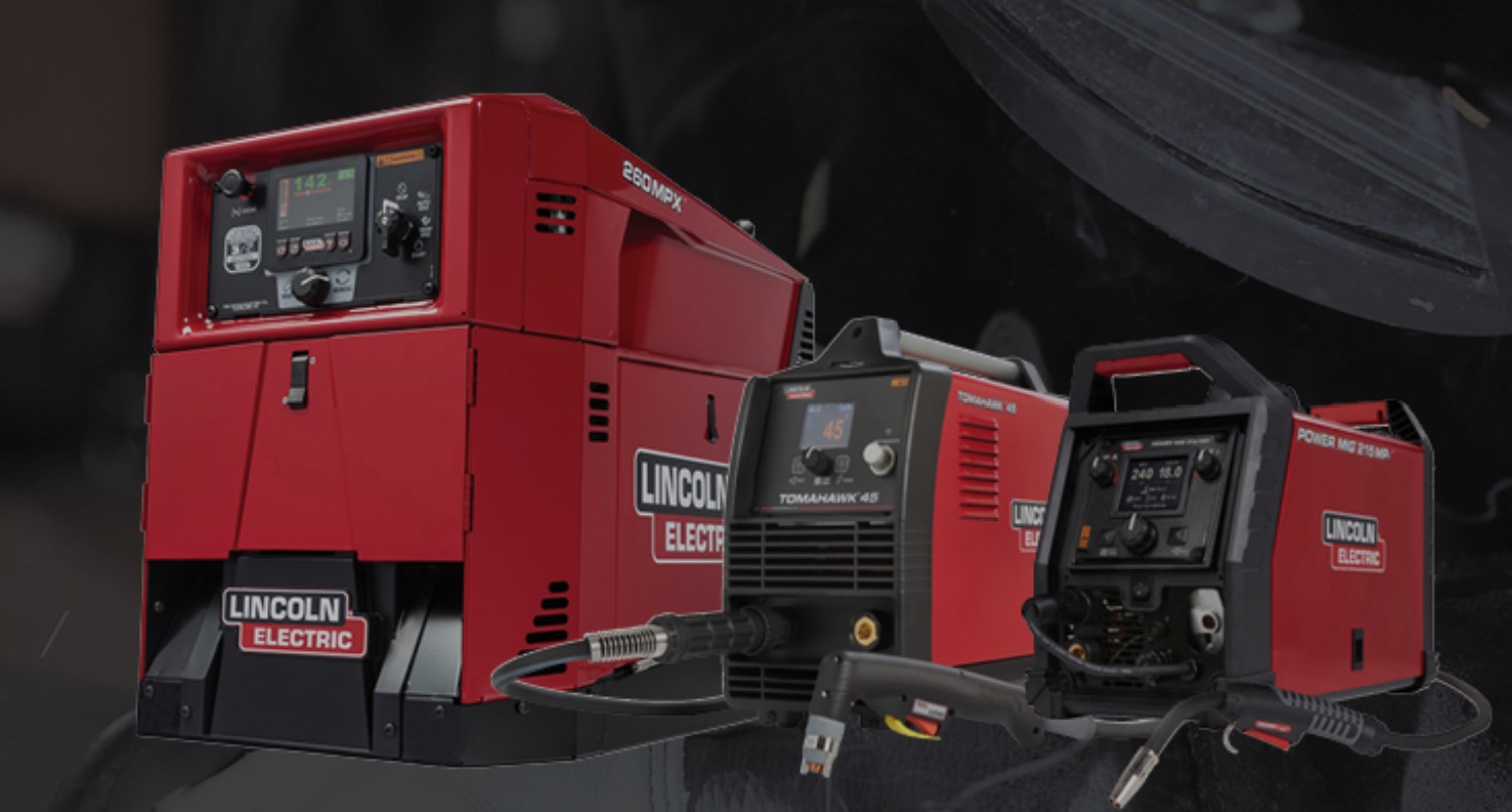 تجهيز مختلف آلات اللحام من شركة لينكولن